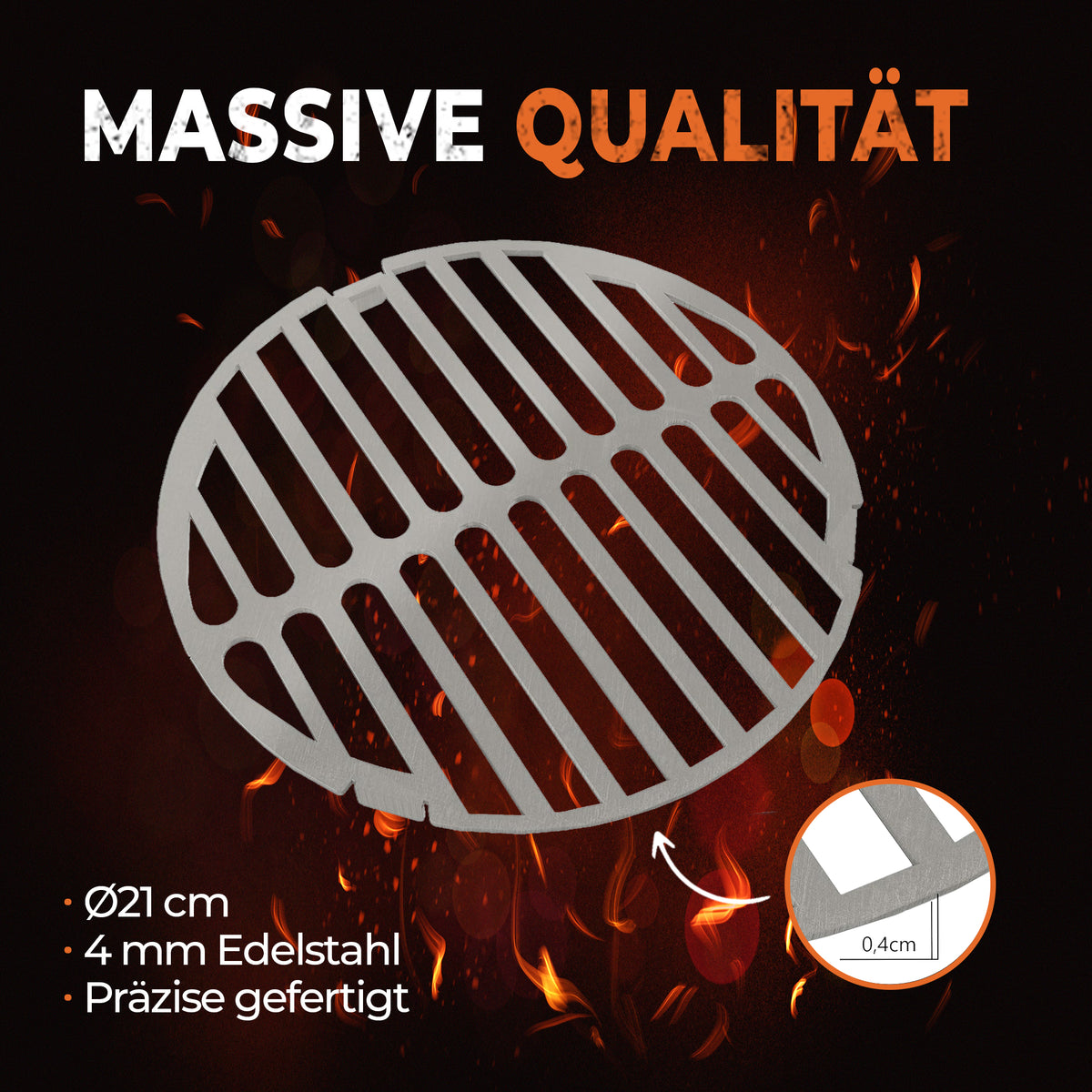 Flamara Feuerplatteneinsatz 20 cm